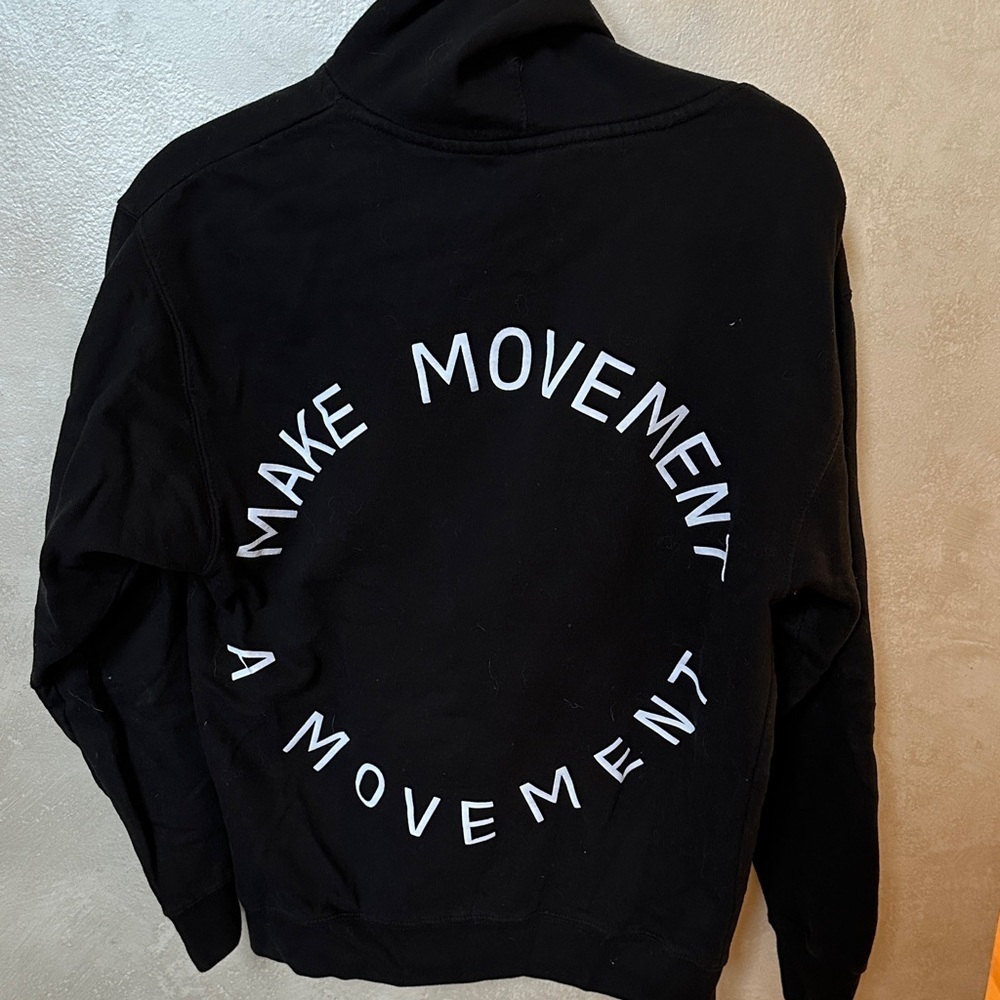Exercise Snacks Black Hoodie